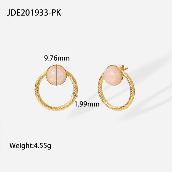 Zoey Pastel Earrings - Picture 7 of 9